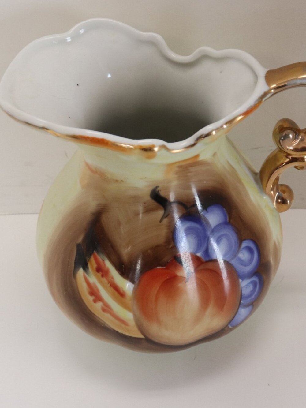 Porcelain Handplanted Fruit Vase